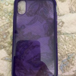 iPhone XR violet tech 21 case